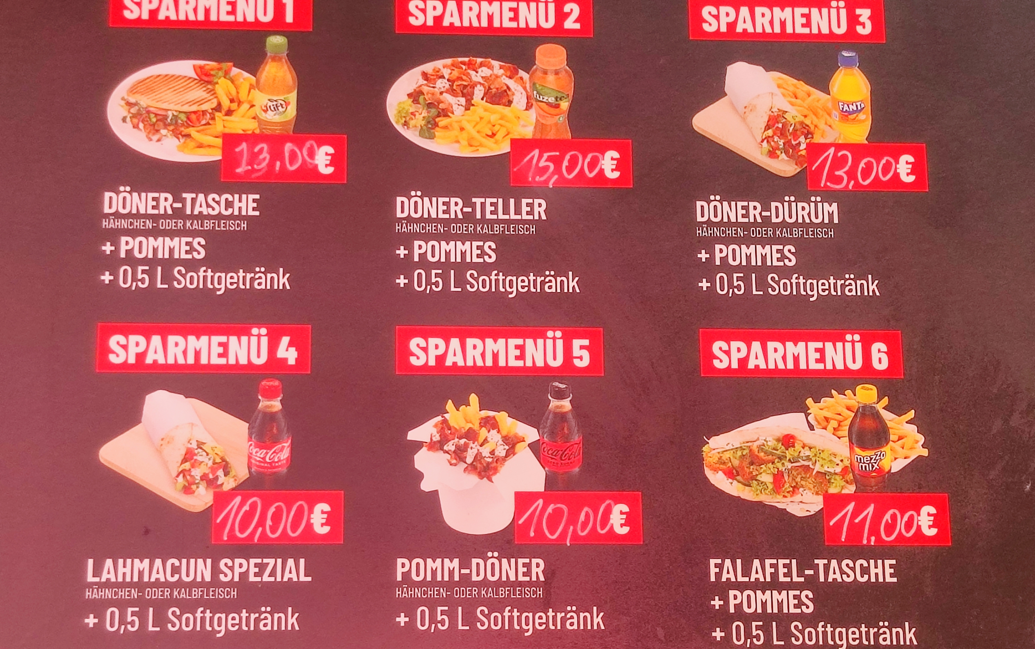 Döner Point Sparmenüs